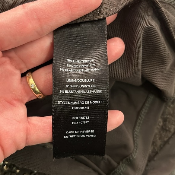 Alice + Olivia Ramos Sequin Midi Pencil Skirt in Army Green - Picture 6 of 11